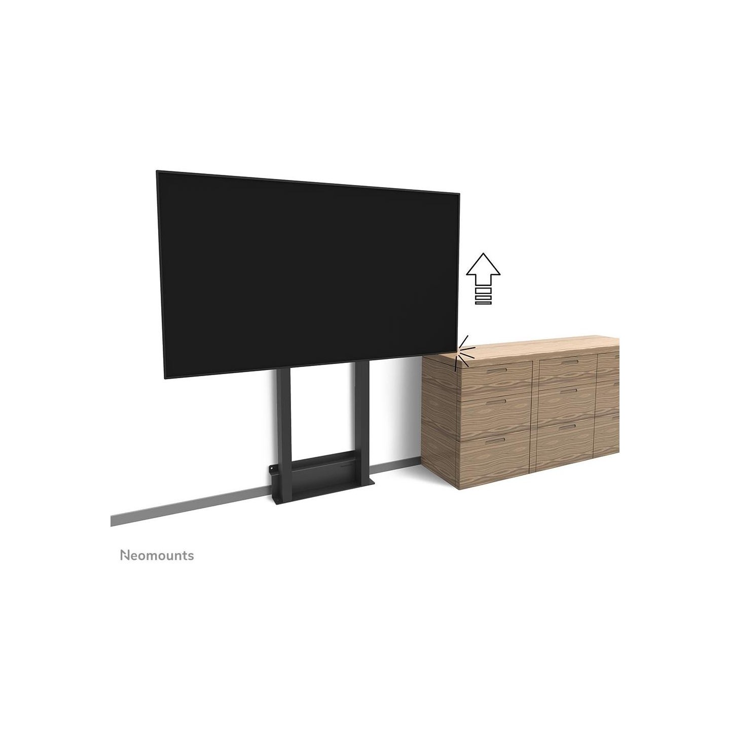 Neomounts Electric wall mount up to 100 inches WL55-875BL1 55-100cale 110kg 100x100-800x600 h:98-163cm D:17,2cm 5 lat GW