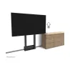 Neomounts BY NEWSTAR MOTORISED WALL STAND INCL. STORAGE BOX, 10 CM. WHEELS VESA 100X100 UP TO 800X600 BLACK