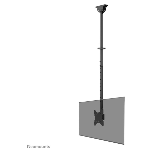 Neomounts CL35-340BL12 Monitor/TV mount Ceiling | Adjustable Height, Rotate, Tilt, Swivel | 23-42 " | Maximum weight (capacity) 