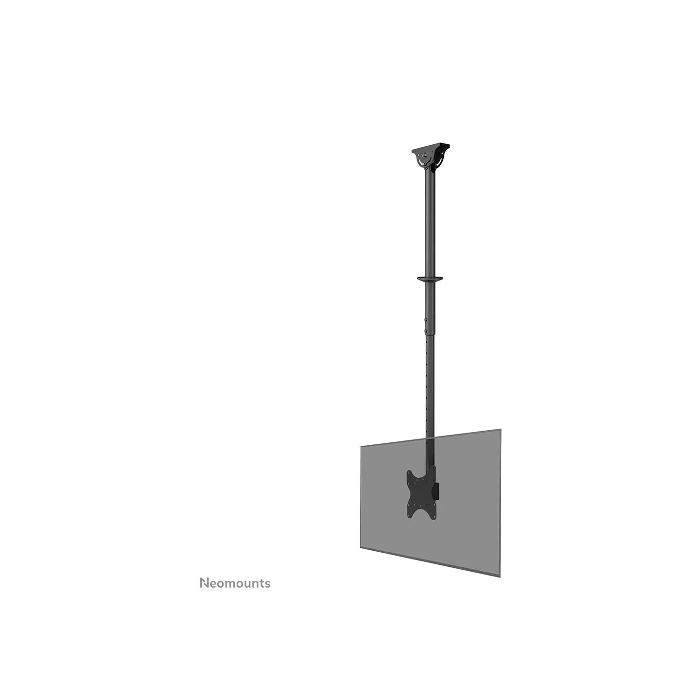 Neomounts CL35-340BL12 Monitor/TV mount Ceiling | Adjustable Height, Rotate, Tilt, Swivel | 23-42 " | Maximum weight (capacity) 