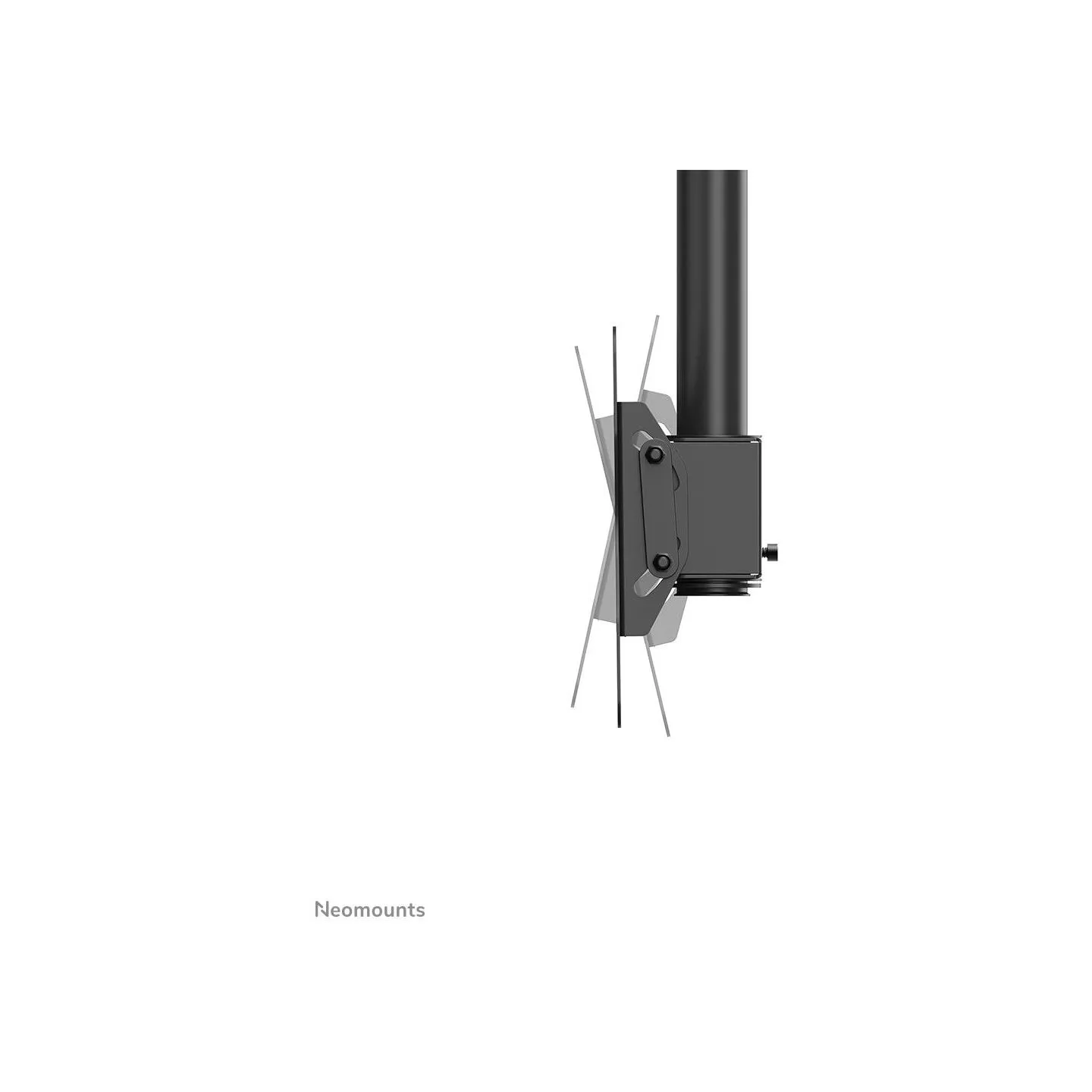 Neomounts CL35-340BL12 Monitor/TV mount Ceiling | Adjustable Height, Rotate, Tilt, Swivel | 23-42 " | Maximum weight (capacity) 