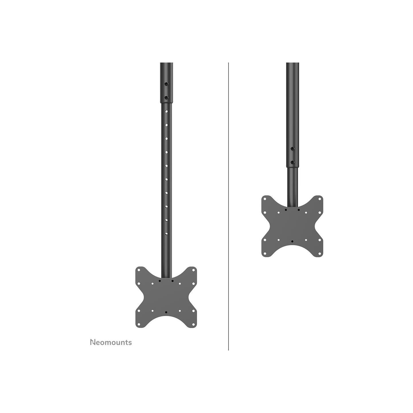Neomounts FLAT SCREEN CEILING MOUNT (HEIGHT: 106-156 CM) BLACK