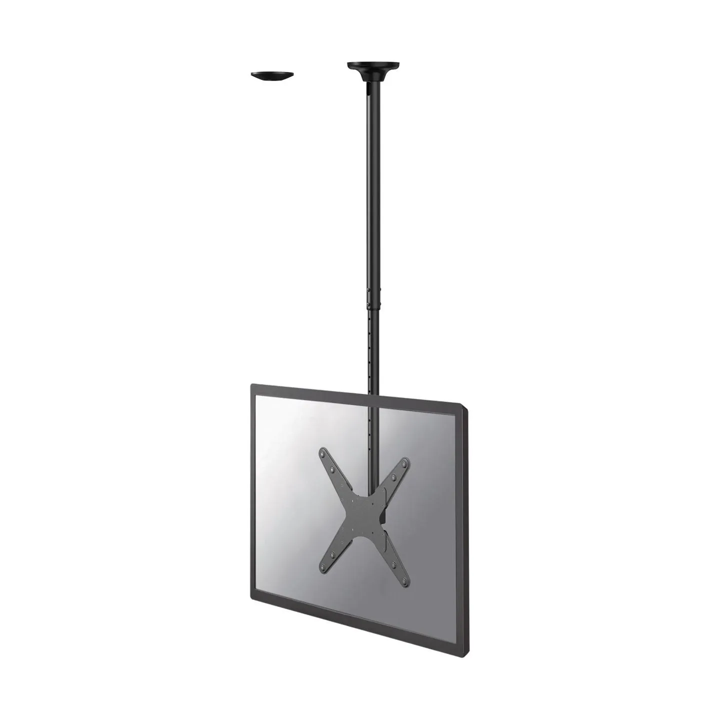 Neomounts NEWSTAR FLAT SCREEN CEILING MOUNT (HEIGHT: 106-156 CM) 32-75” BLACK