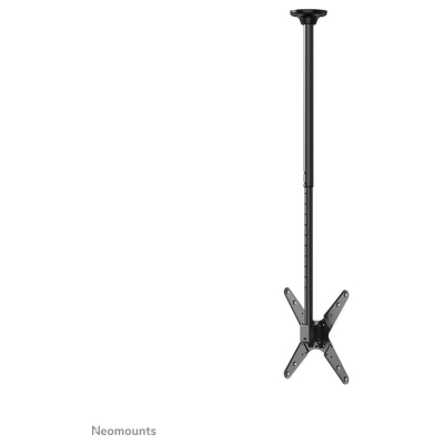 Neomounts Ceiling mount | FPMA-C340BLACK Monitor/TV mount ceiling screen | Adjustable Height, Rotate, Tilt, Swivel | 32-75 " | M