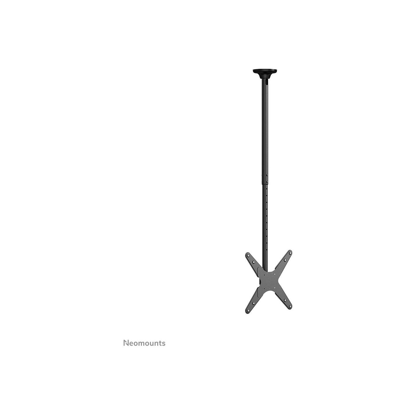Neomounts NEWSTAR FLAT SCREEN CEILING MOUNT (HEIGHT: 106-156 CM) 32-75” BLACK