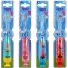 Peppa Pig Flashing Toothbrush Set with Suction Cap Different Colors 4 pcs