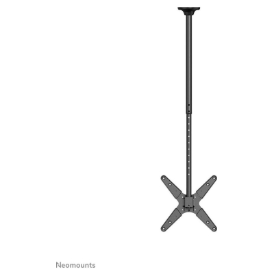 Neomounts Ceiling mount | FPMA-C340BLACK Monitor/TV mount ceiling screen | Adjustable Height, Rotate, Tilt, Swivel | 32-75 " | M