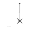 Neomounts NEWSTAR FLAT SCREEN CEILING MOUNT (HEIGHT: 106-156 CM) 32-75” BLACK