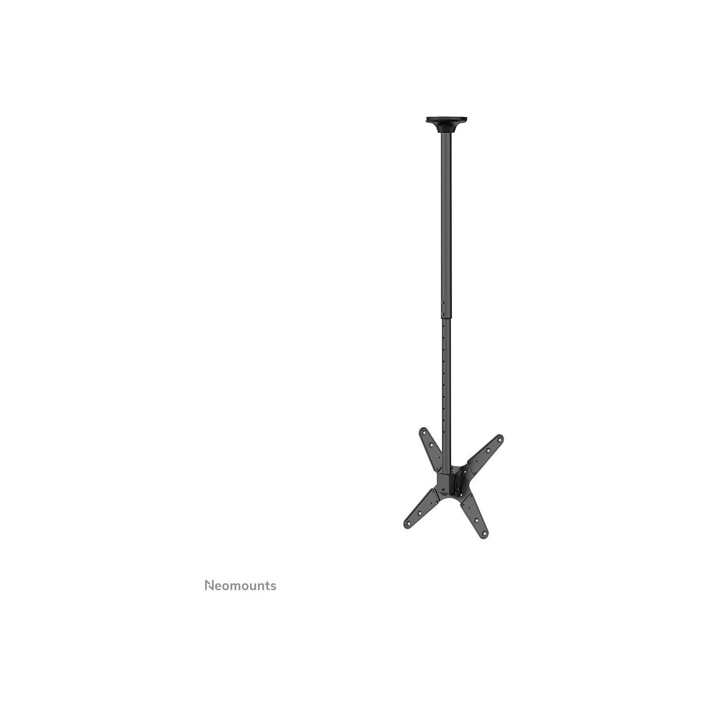 Neomounts NEWSTAR FLAT SCREEN CEILING MOUNT (HEIGHT: 106-156 CM) 32-75” BLACK