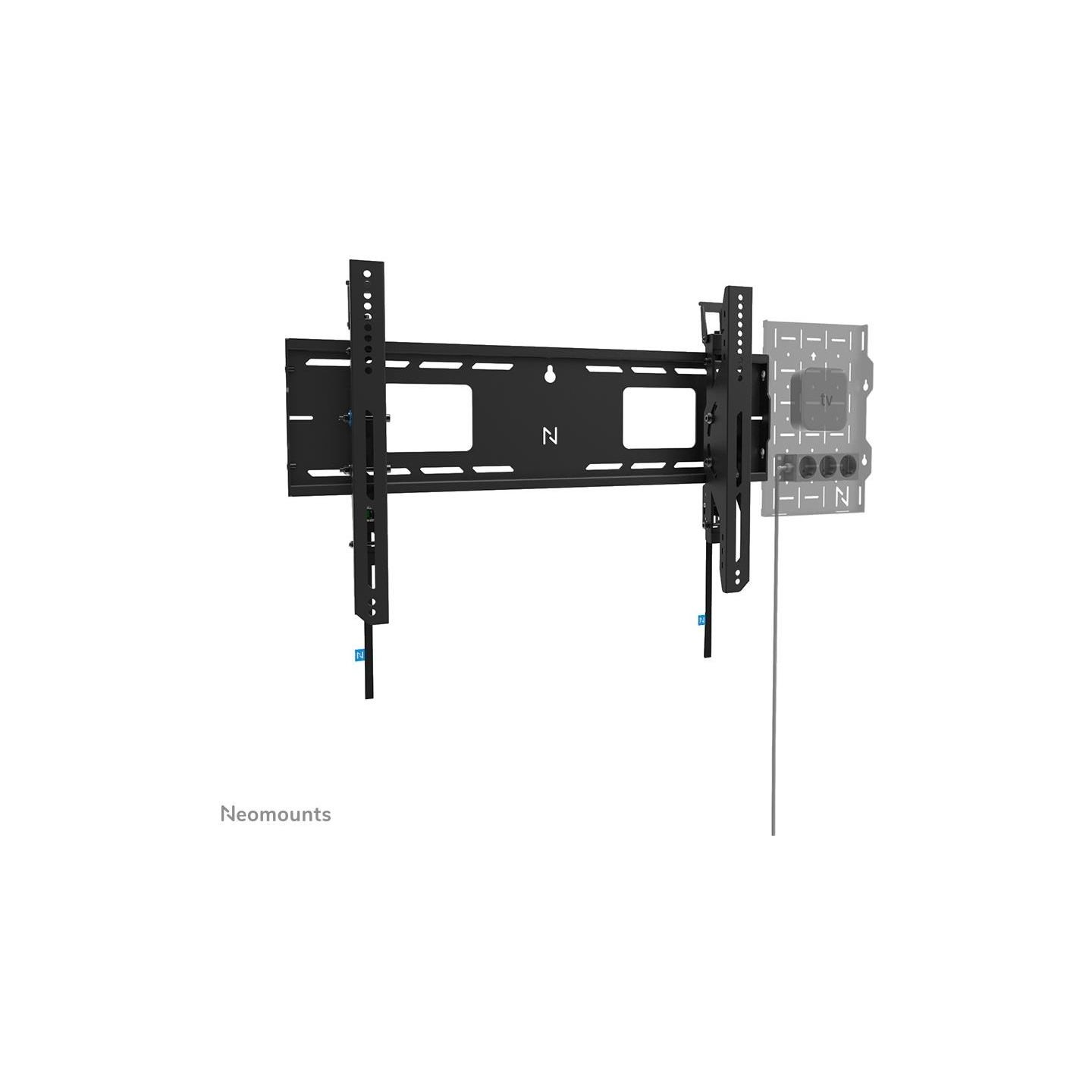 Neomounts LEVEL-750 WALL MOUNT (XL, 125 KG, TILTABLE, TILT GUARD, CONNECTABLE, VESA 600X400)