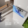 Onkron TV SET ACC WALL MOUNT /32-90"/BLACK SM6-B ONKRON