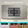Onkron TV SET ACC WALL MOUNT /32-90"/BLACK SM6-B ONKRON