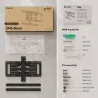 Onkron TV SET ACC WALL MOUNT /32-90"/BLACK SM6-B ONKRON