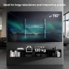 Onkron TV SET ACC WALL MOUNT/60-110"/BLACK UT12-B ONKRON