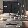 Onkron TV SET ACC FLOOR STAND /30-60"/BLACK TS5065-B ONKRON