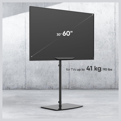 Onkron TV SET ACC FLOOR STAND /30-60"/BLACK TS5065-B ONKRON