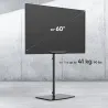 Onkron TV SET ACC FLOOR STAND /30-60"/BLACK TS5065-B ONKRON