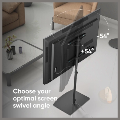 Onkron TV SET ACC FLOOR STAND /30-60"/BLACK TS5065-B ONKRON