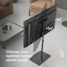 Onkron TV SET ACC FLOOR STAND /30-60"/BLACK TS5065-B ONKRON