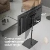 Onkron TV SET ACC FLOOR STAND /30-60"/BLACK TS5065-B ONKRON