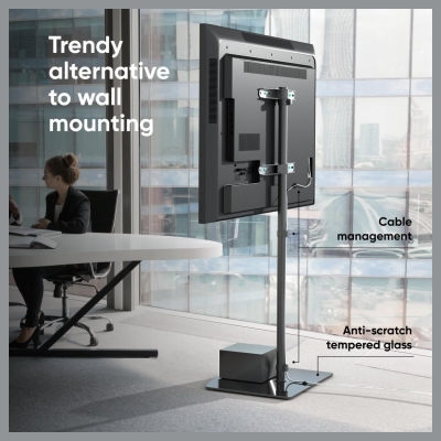 Onkron TV SET ACC FLOOR STAND /30-60"/BLACK TS5065-B ONKRON