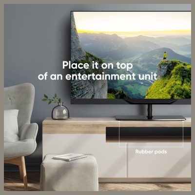 Onkron TV SET ACC FLOOR STAND /30-60"/BLACK TS5065-B ONKRON