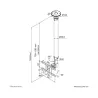 Neomounts TV SET ACC CEILING MOUNT 10-26/FPMA-C100WHITE NEOMOUNTS