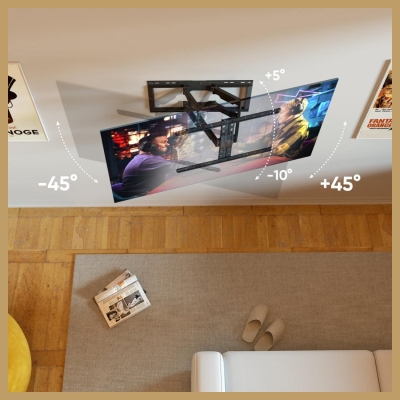 Onkron TV SET ACC WALL MOUNT /32-90"/BLACK SM6L-B ONKRON