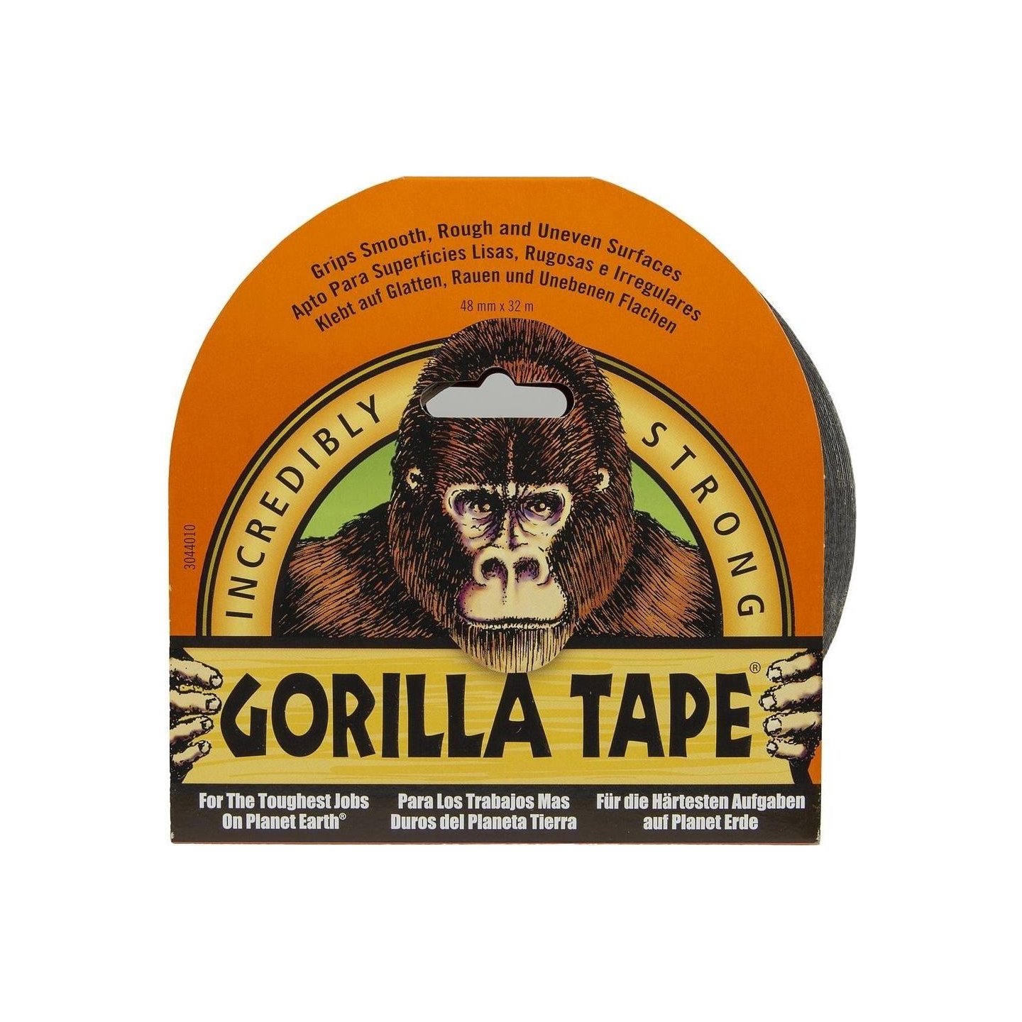 Gorilla Insulating Tape 47.7 mm x 32 m, Black