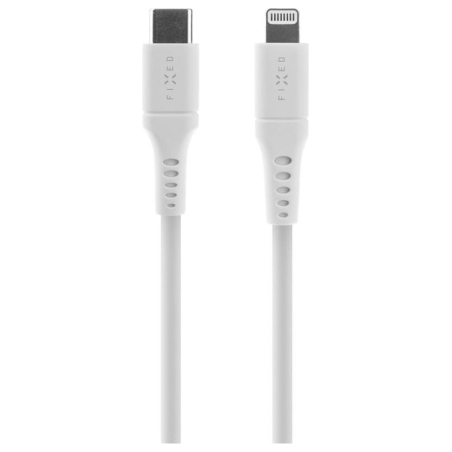 Fixed | Liquid Silicone Cable USB-C/Lightning, 2 m | FIXDLS-CL2-WH