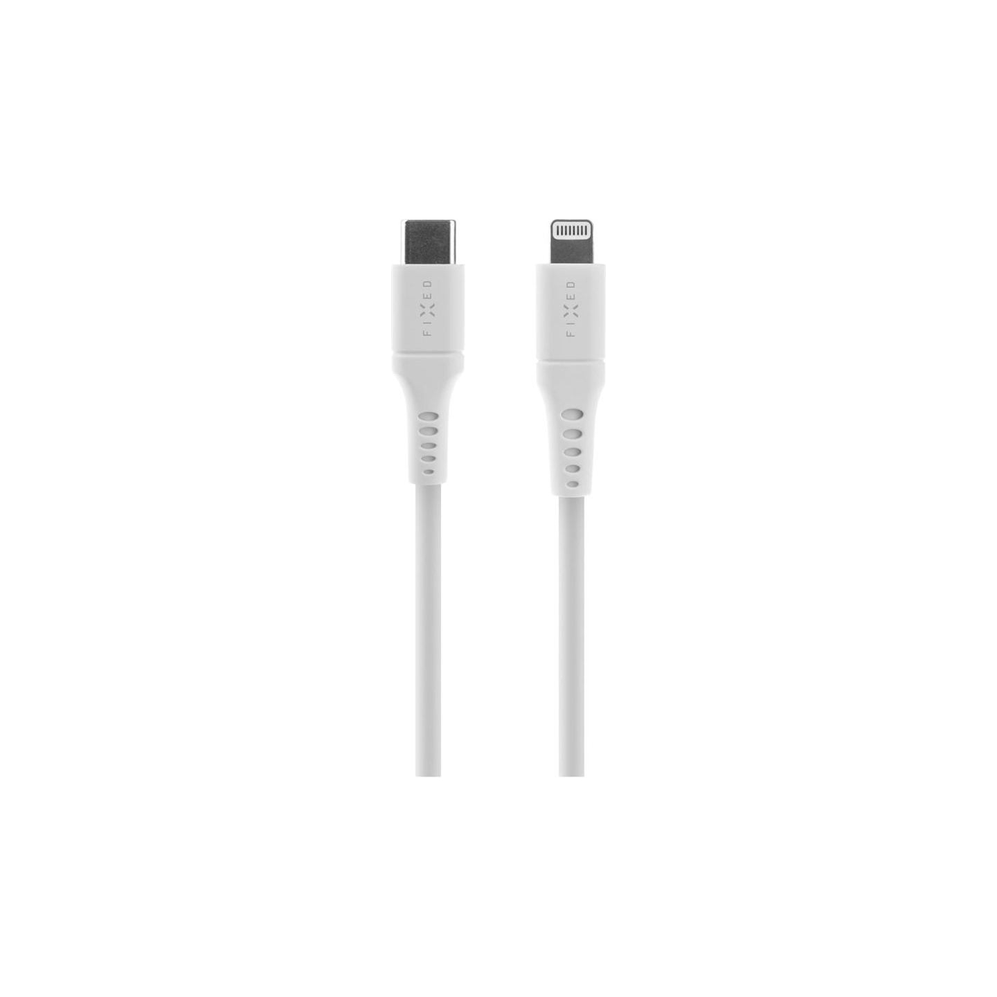 Fixed | Liquid Silicone Cable USB-C/Lightning, 2 m | FIXDLS-CL2-WH