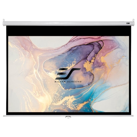 Elite Screens | Manual Series | M92XWH | Diagonal 92 " | 16:9 | Viewable screen width (W) 204 cm | White