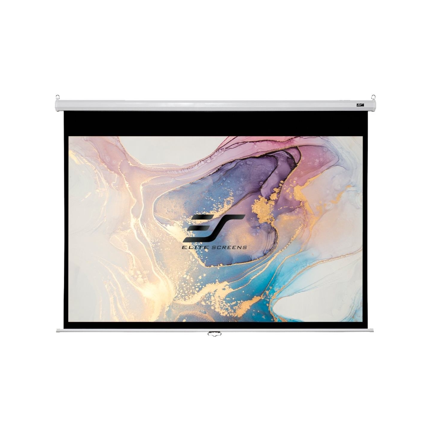 Elite Screens | Manual Series | M92XWH | Diagonal 92 " | 16:9 | Viewable screen width (W) 204 cm | White
