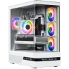 Modecom PC case Volcano AQ200 ARGB MIDI WHITE