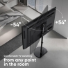 Onkron TV SET ACC FLOOR STAND /30-60"/BLACK TS5060-B ONKRON