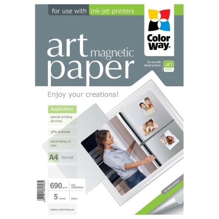 Colorway ART Glossy | 690 g/m² | A4 | Magnetic Photo Paper