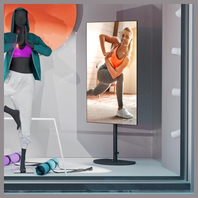 Onkron TV SET ACC FLOOR STAND /30-60"/BLACK TS5060-B ONKRON