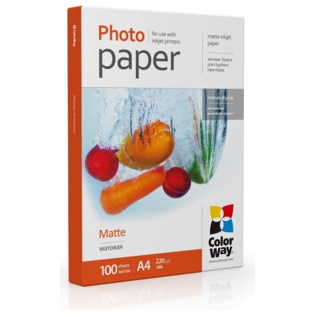 Colorway Photo Paper | PM220100A4 | Matte | White | 220 g/m² | A4