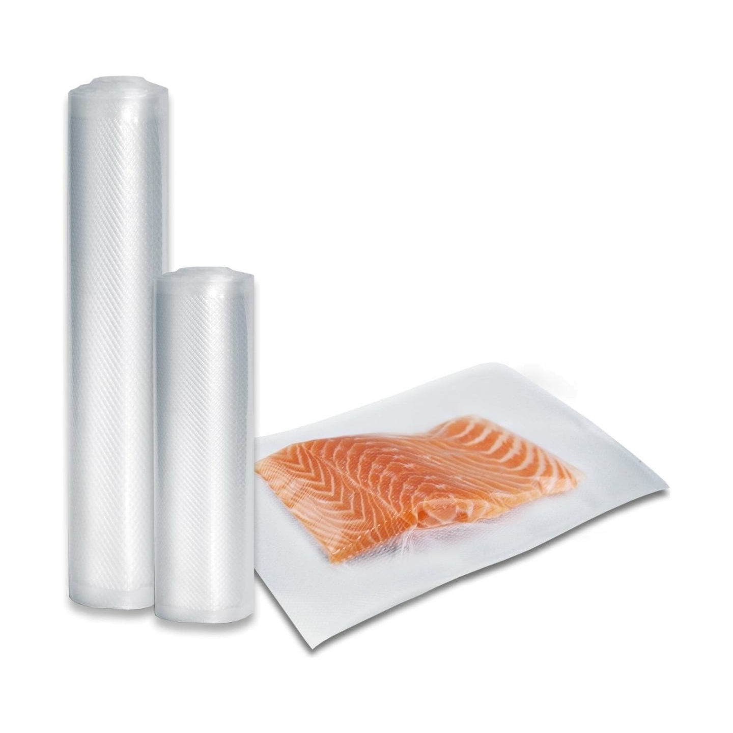 Caso | Foil set 1 for vacuuming + Sous Vide Cooking | 01235 | Dimensions (W x L) 20 x 30 cm, 20 x 600 cm, 30 x 600 cm