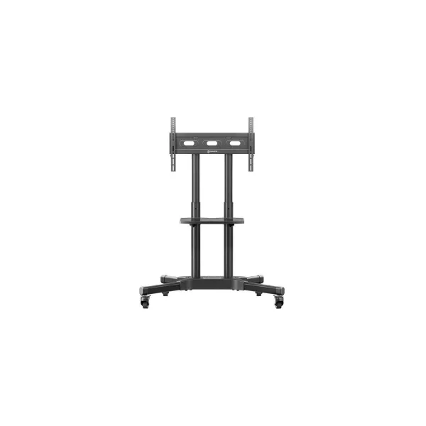 Onkron Mobile TV Stand Rolling TV Cart for 40 to 65 Inch LCD LED TV Screens, Black
