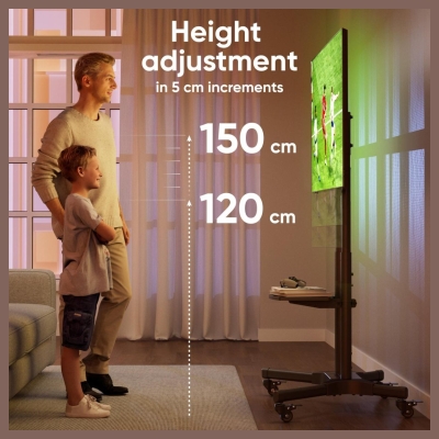 Onkron TV SET ACC MOBILE STAND/32-65"/BLACK TS1351-B ONKRON