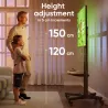 Onkron Mobile TV Stand Rolling TV Cart for 40 to 65 Inch LCD LED TV Screens, Black