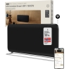 Mill Invisible Smart WiFi Panel heater Gen. 4 , 1500 W, For rooms 18-22 m², Black