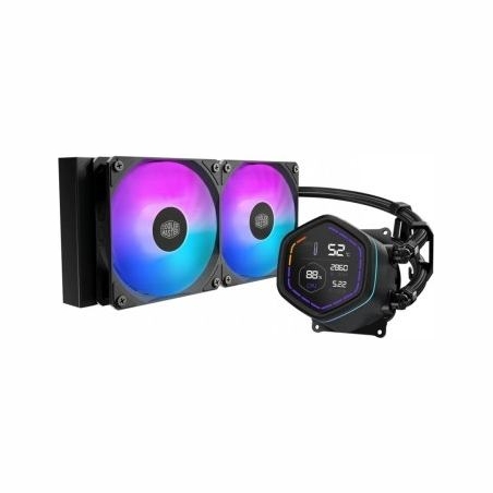 Cooler Master CPU water cooling MasterLiquid Core Nex Digital 240 ARGB black