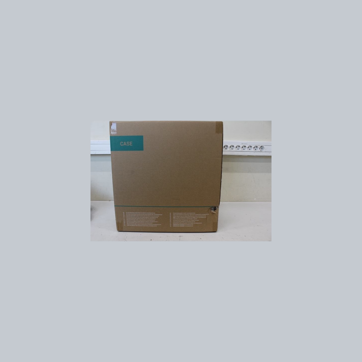 Deepcool CH360 Digital MID TOWER CASE, Black |   Deepcool CH360 Digital | Black | Mid Tower | DAMAGED PACKAGING, DENT ON THE SID