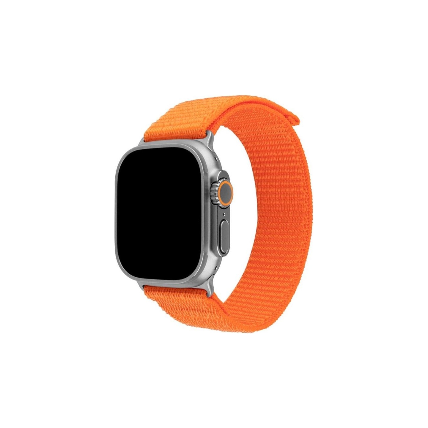 Fixed | Sporty Strap for Apple Watch Ultra 49mm | 160-210 mm | Watch strap | Orange | Nylon