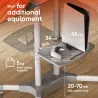 Onkron TV SET ACC MOBILE STAND/32-65"/WHITE TS1351-W ONKRON