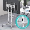 Onkron TV SET ACC MOBILE STAND/32-65"/WHITE TS1351-W ONKRON