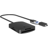 Raidsonic 4-in-1 Card Reader with USB 3.2 Gen 1 Type-A + Type-C | IB-CR302-CU3