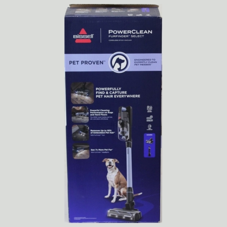 Bissell Stick Vacuum | PowerClean FurFinder Select | Cordless operating | 200 W | 25.2 V | Operating time (max) 40 min | Black/T